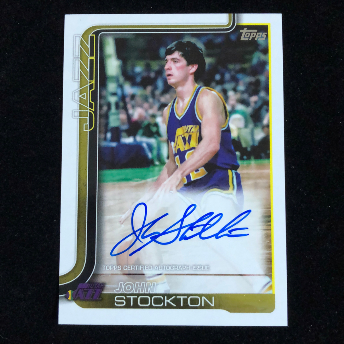 John Stockton 】2018-19 Panini Revolution Auto！！ジョン・ストック