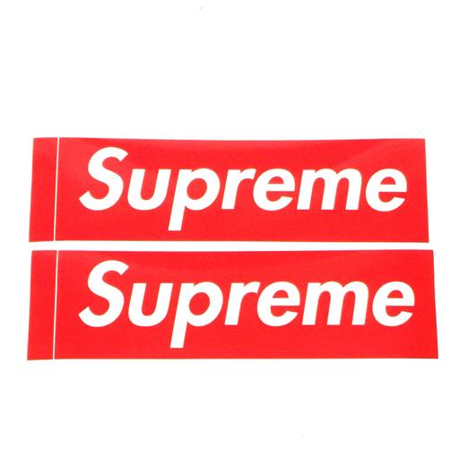 新品】Supreme Damien Hirst Box Logo Sticker 3枚セット ダミアン