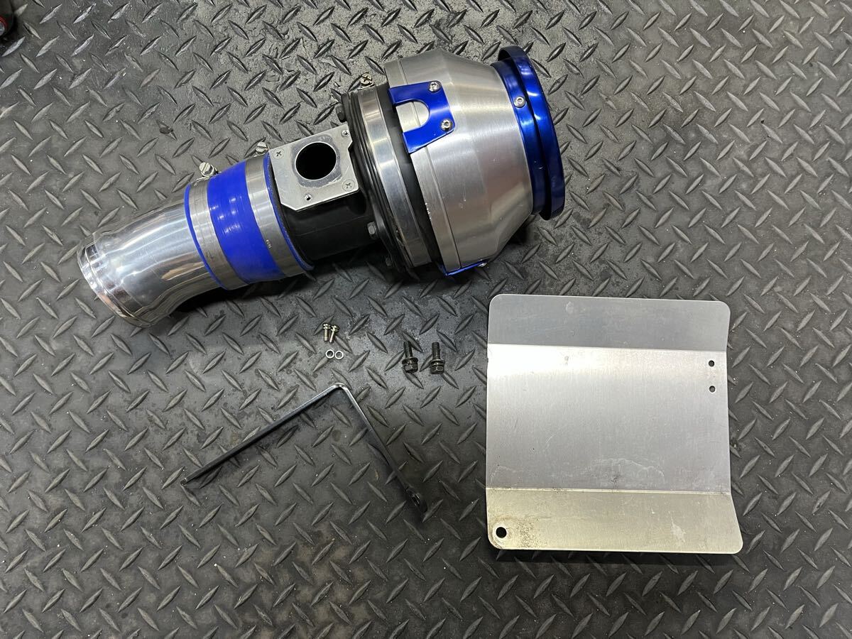 美品 社外 日産 Y51フーガ エアクリーナー アルミパイピング VQ37 VQ25 