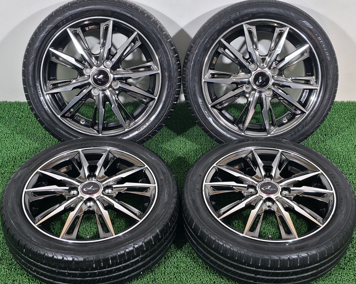 WEDS LEONIS 16X6J+45 PCD100 165/45R16 JDM N-BOX ワゴンR アルト 