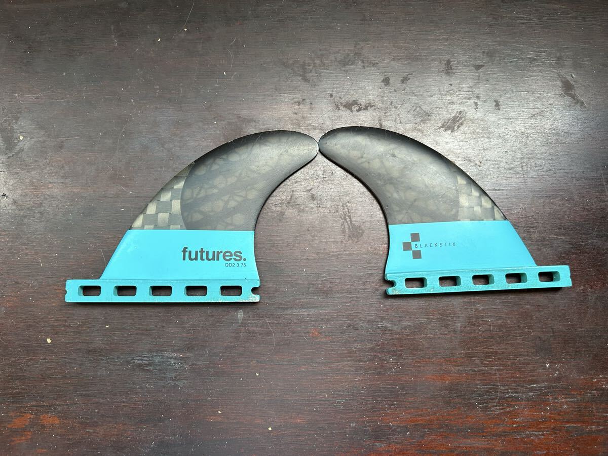 FCS2 FIN FCS2のバンブーコアのトライ、クワッドフィン 5枚セットFIRE