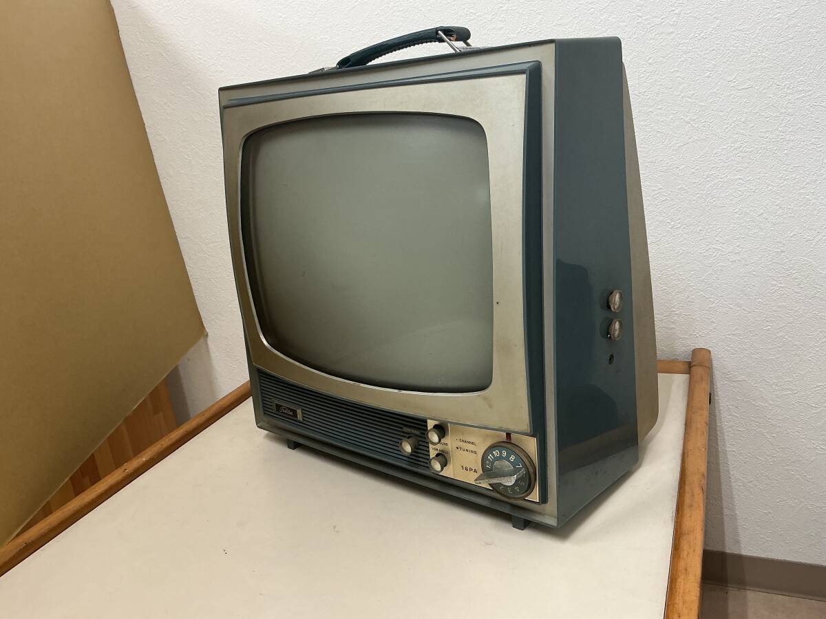 訳有中古□東芝 15VR7 15型 ブラウン管テレビ TOSHIBA 焼付き