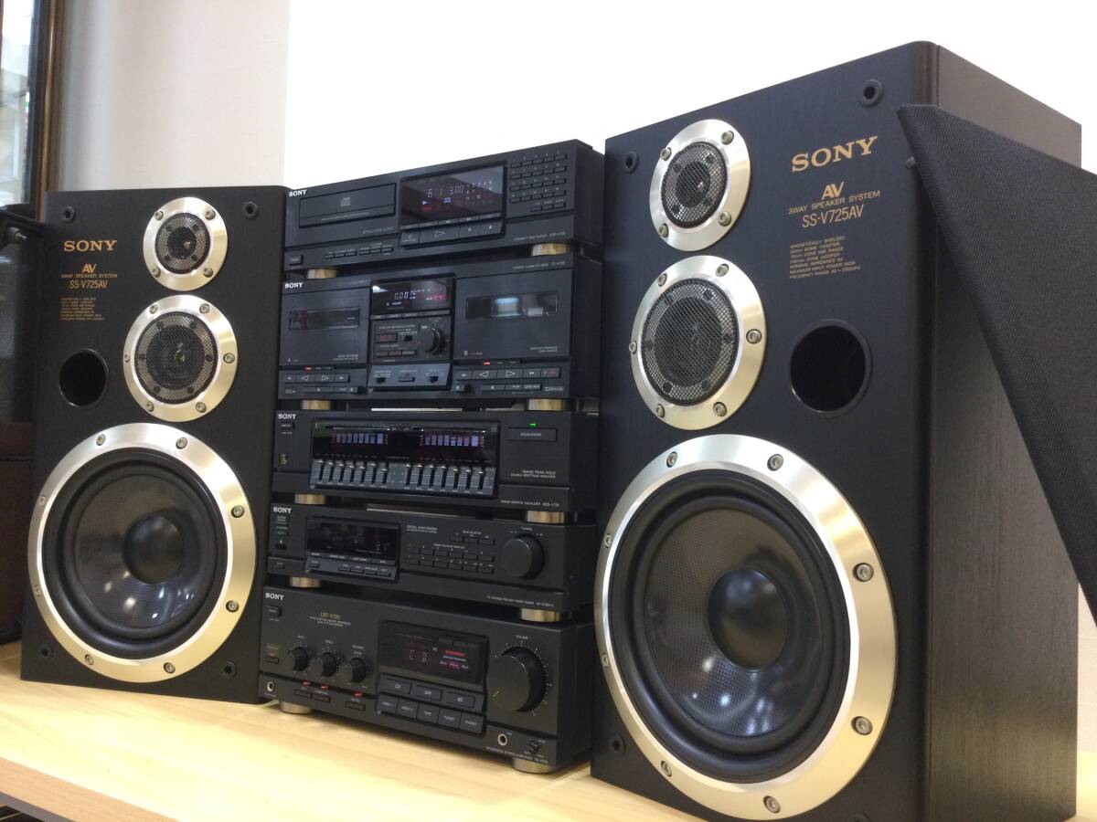 SONY ソニー Liberty システムコンポ SEQ-V725/CDP-V725/TC-V725/LBT