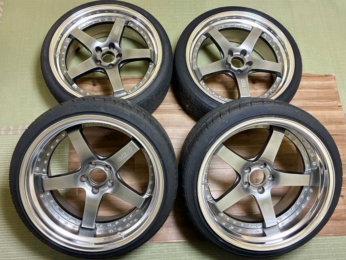 SSR SP3 プロフェッサー 20インチ チタンシルバー 4本 9J&frasl;10J 114.3 5H