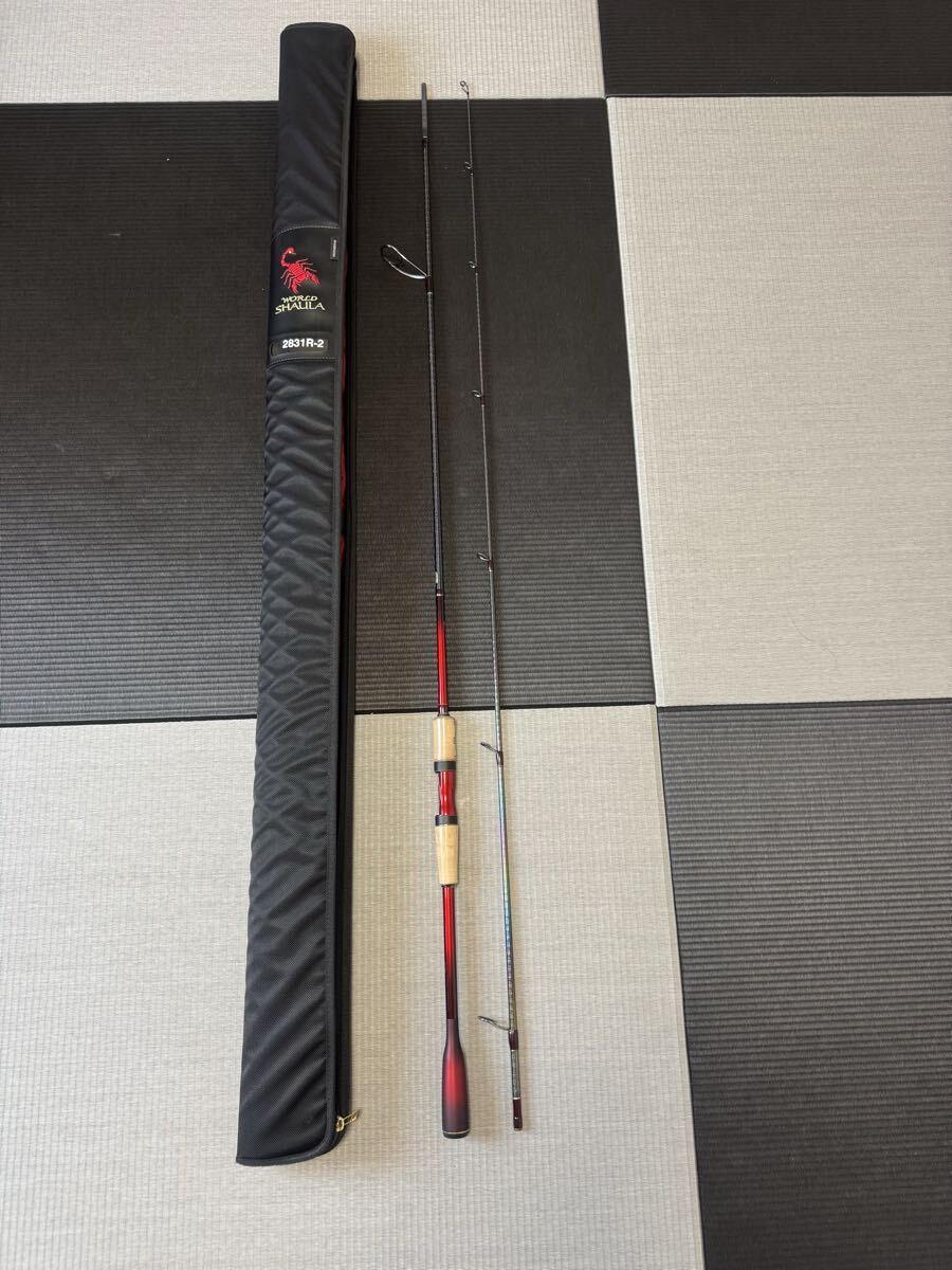 シマノ ワールドシャウラ 1754R-2 ブルー 初代ワールドシャウラ 青