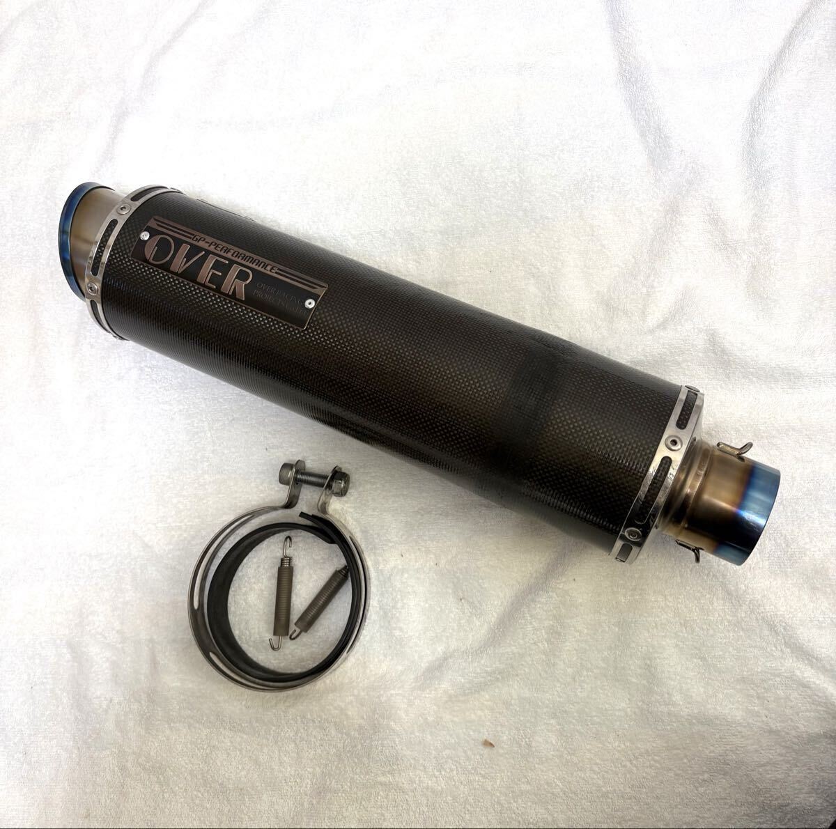 サイレンサー エンデ 銀 50.8mm スリップオン 50．8バンド 銀