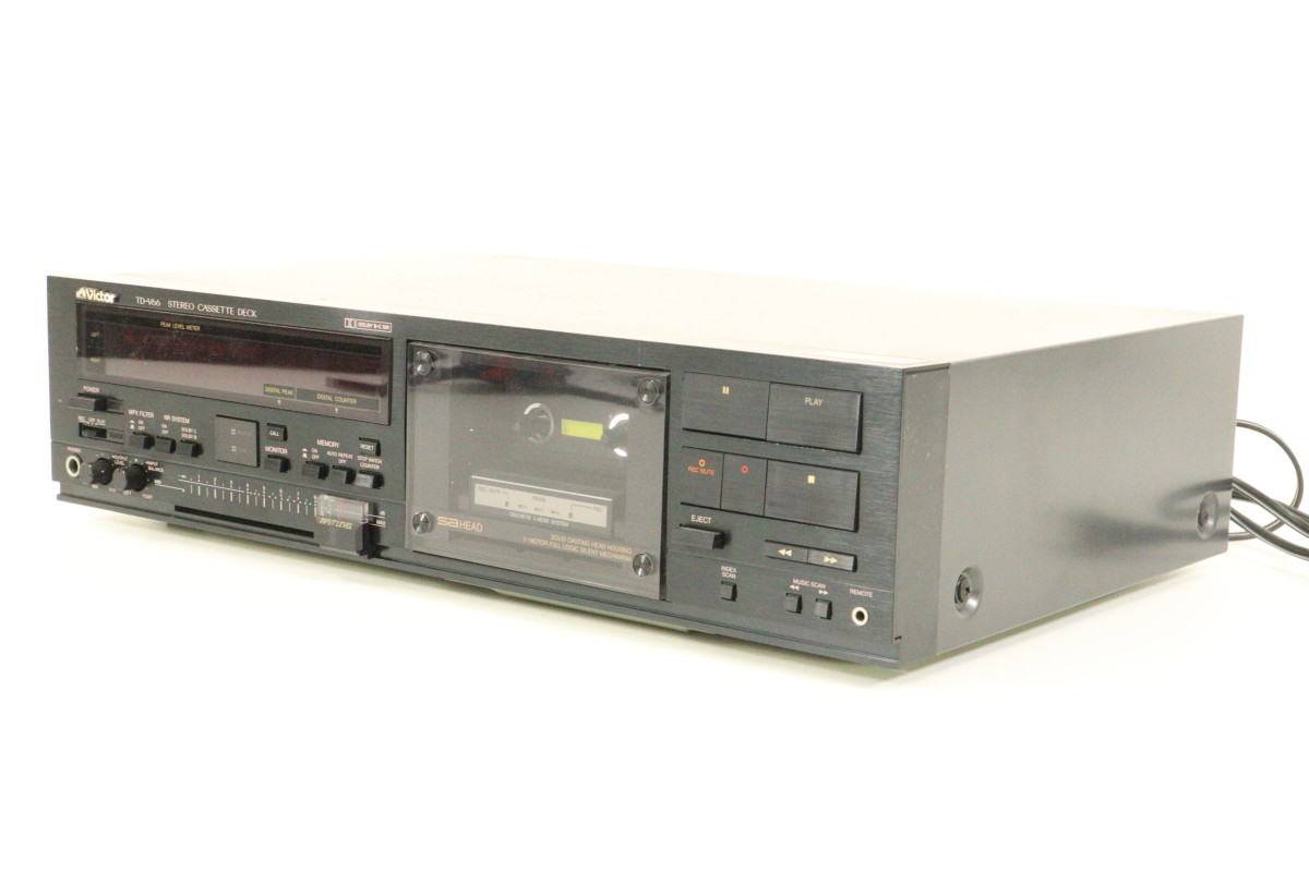 中古】Victor DD-R3 カセットデッキ リモコン付き [5j20]の落札情報