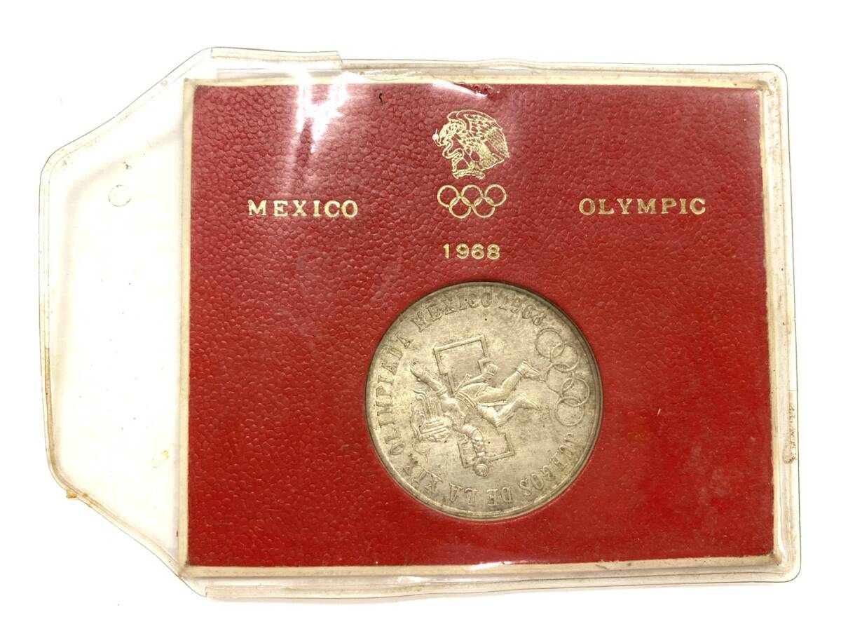 工芸品 1円スタート MEXICO 68 メキシコ オリンピック 記念メダル 1968
