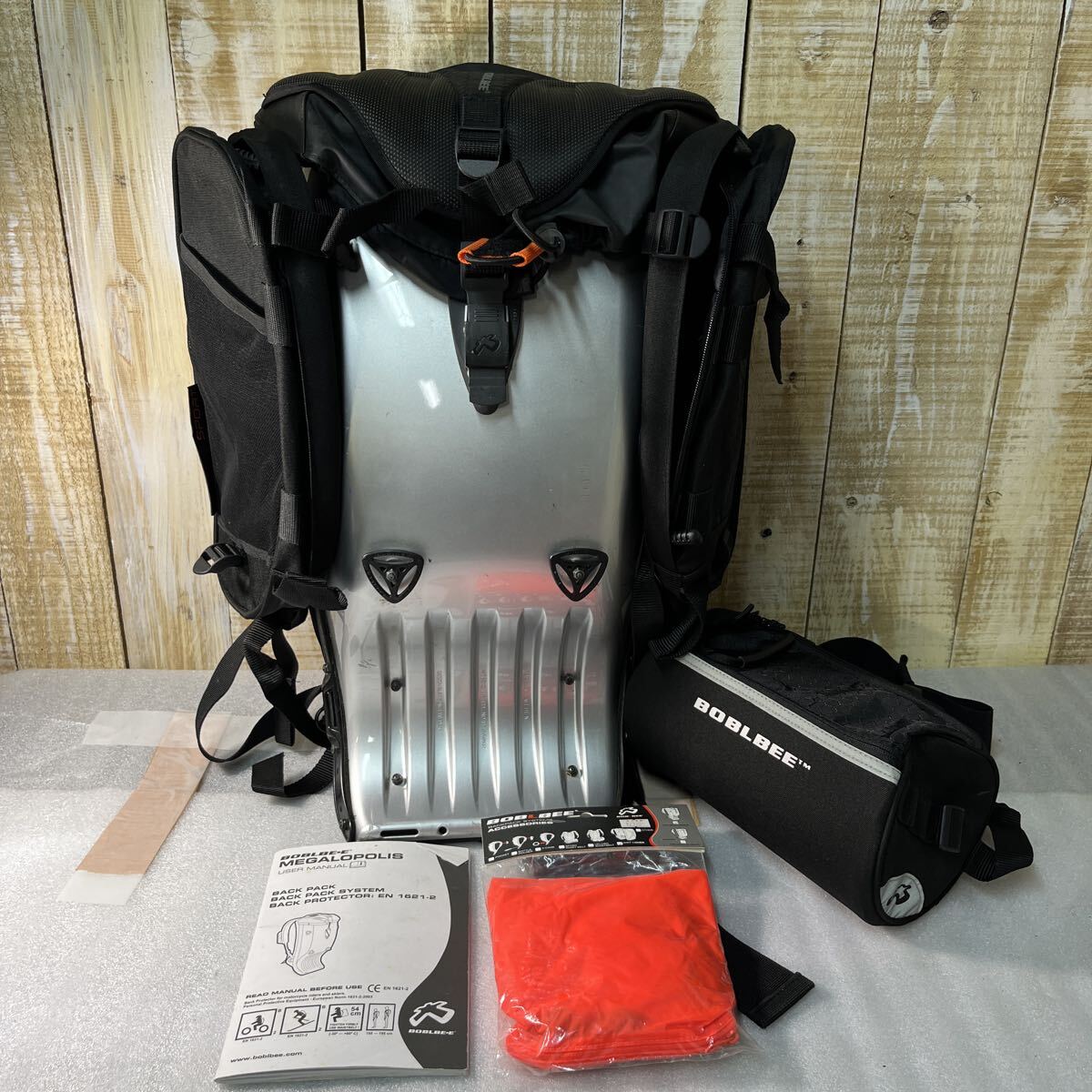 極美品☆使用回数少☆Point65 ボブルビー BOBLBEE 25L GT 白 ホワイト