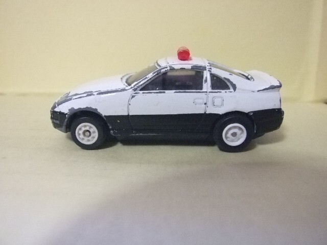 未使用 箱付 モータートミカ フェアレディ Z パトカー 1992年 CHINA の