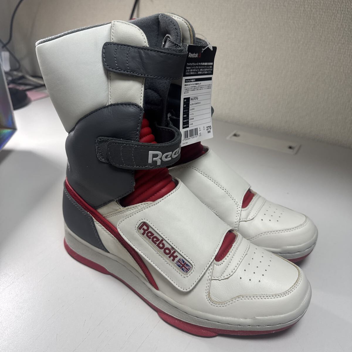 新品】reebok classic alien stomper hi エイリアンスタンパー ハイ 
