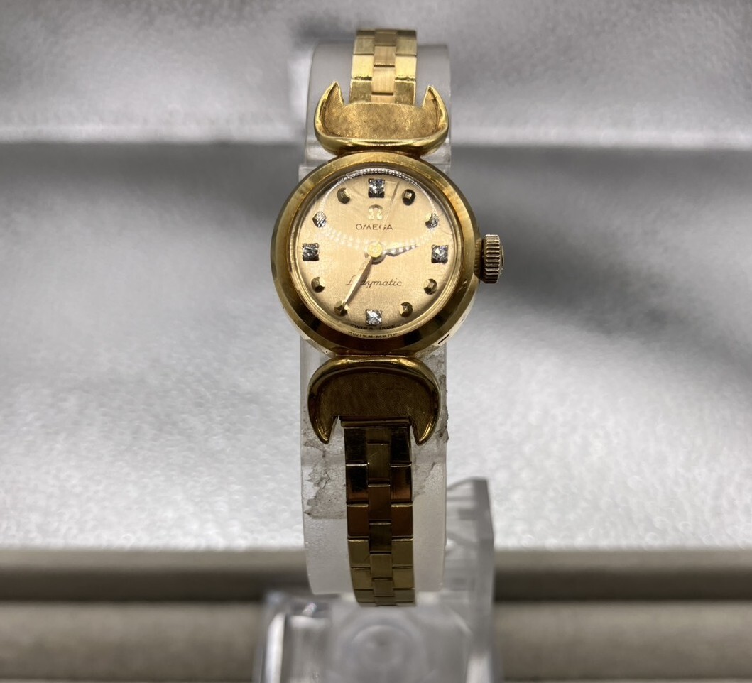 中古】OMEGA オメガ デビル レディース クォーツ 6071/066 腕時計 中古