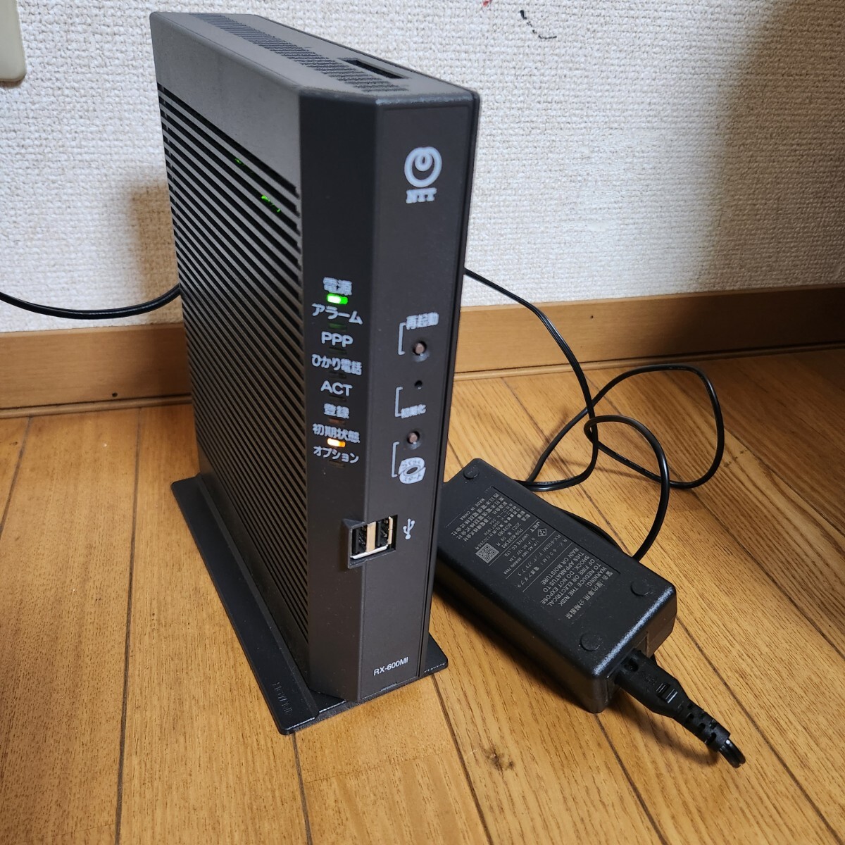 NTT 東日本 ひかり電話ルータ GE-ONU PR-500KI□無線LANカード SC-40NE