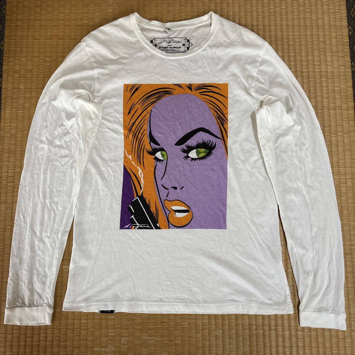 送料無料 1円～美品 木村拓哉さん着用 HYSTERIC GLAMOUR Tシャツ 白