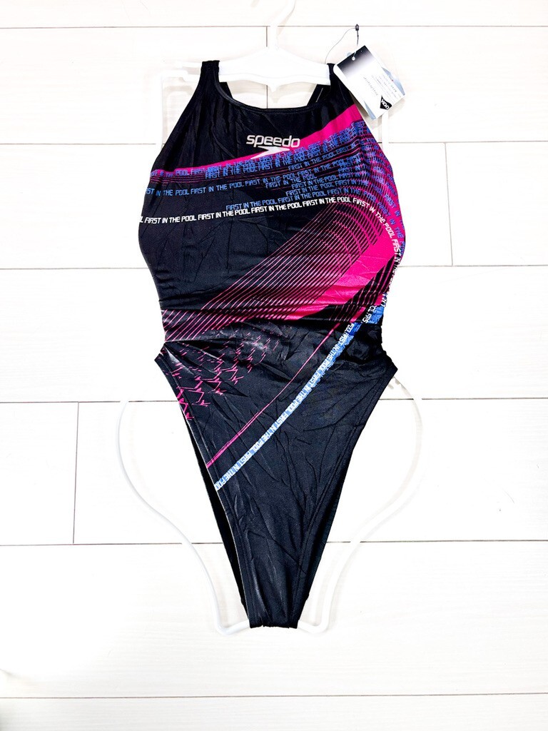 SPEEDO ハイカット 競泳水着 Mサイズ SD48A52A フライングフィッシュ 