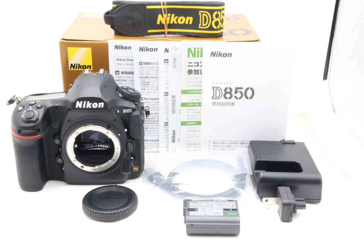 ☆極美品☆ ニコン Nikon D850 付属品 元箱付の落札情報詳細 - Yahoo