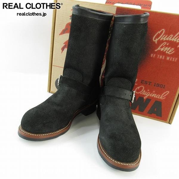 CHIPPEWA チペワ 1901M51 エンジニアブーツ 黒 US7.5E表記 未使用