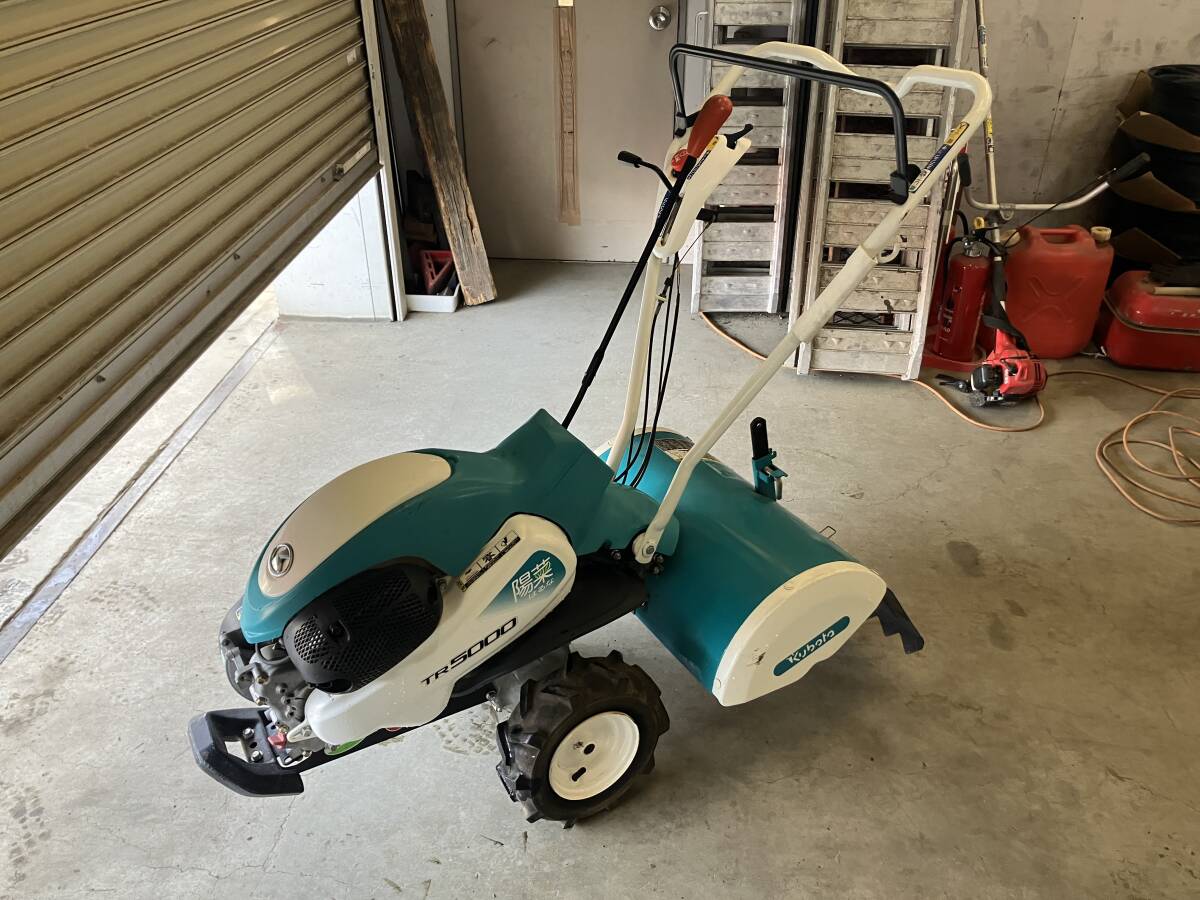 中古】クボタ ミニ耕運機 TR-60 土の助Jr 実動品 長野市の落札情報詳細 