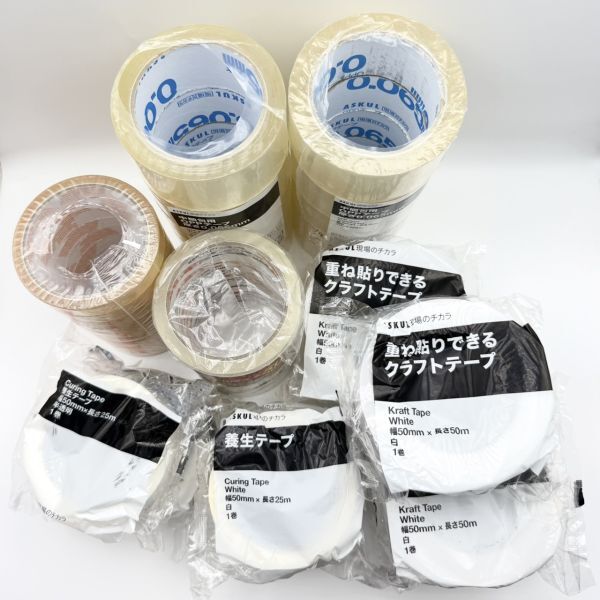 新品】未使用品！！☆帯掛機用クラフトテープ TN1202 18巻☆の落札