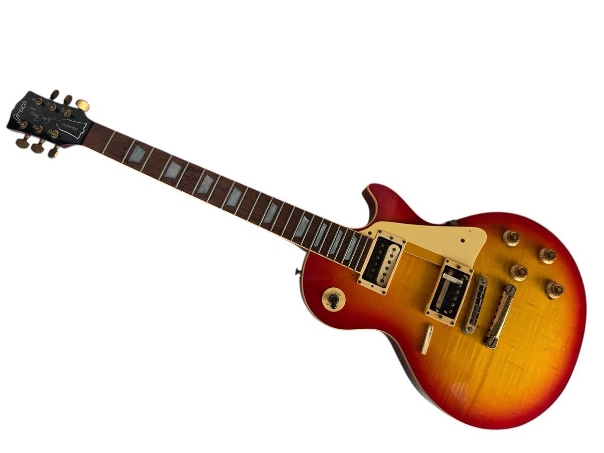 Greco エレキギター 日本製 ゴールドトップ ビンテージ 中古】80年製 Greco Super Real EG-800GS Gold Top Les Paul P-90