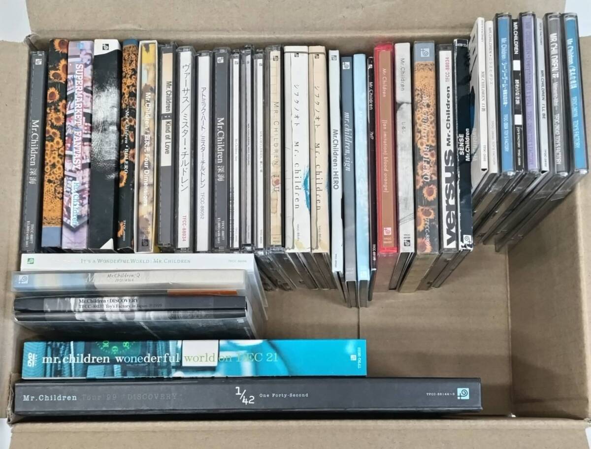 □CD/DVD「Mr.Children 1992-1995/1996-2000/MICRO/MACRO/B-SIDE