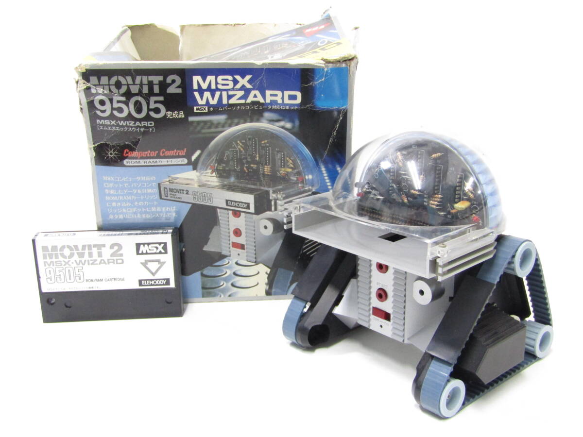 傷や汚れあり】MSX WIZARD MOVIT2 9505 MV-9505 箱付 説明書無し