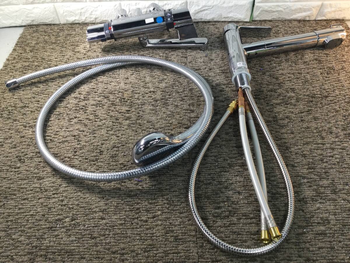 SANEI シングルワンホールスプレー混合栓 K87120TJV-13 中古 4ヶ月弱 