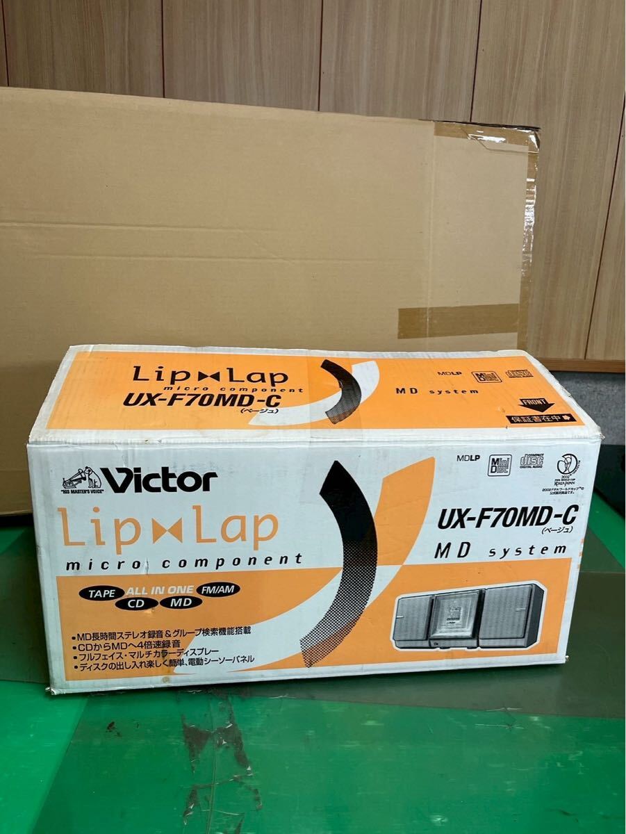 やや傷や汚れあり】Victor ミニコンポ CA-UXZ7MD-S マイクロ