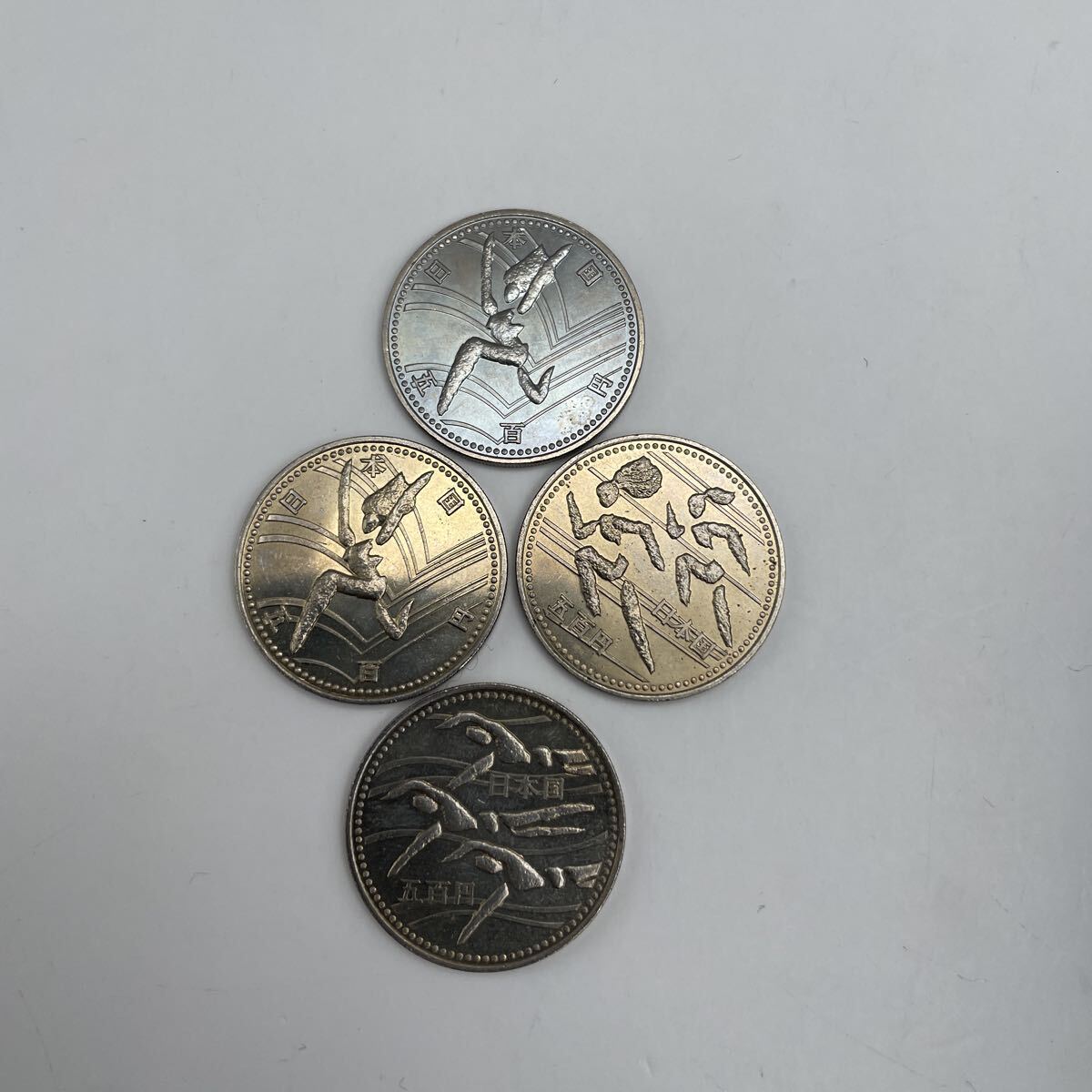 n【硬貨】希少 500円玉 セット 昭和57年・昭和58年・昭和64年・平成12