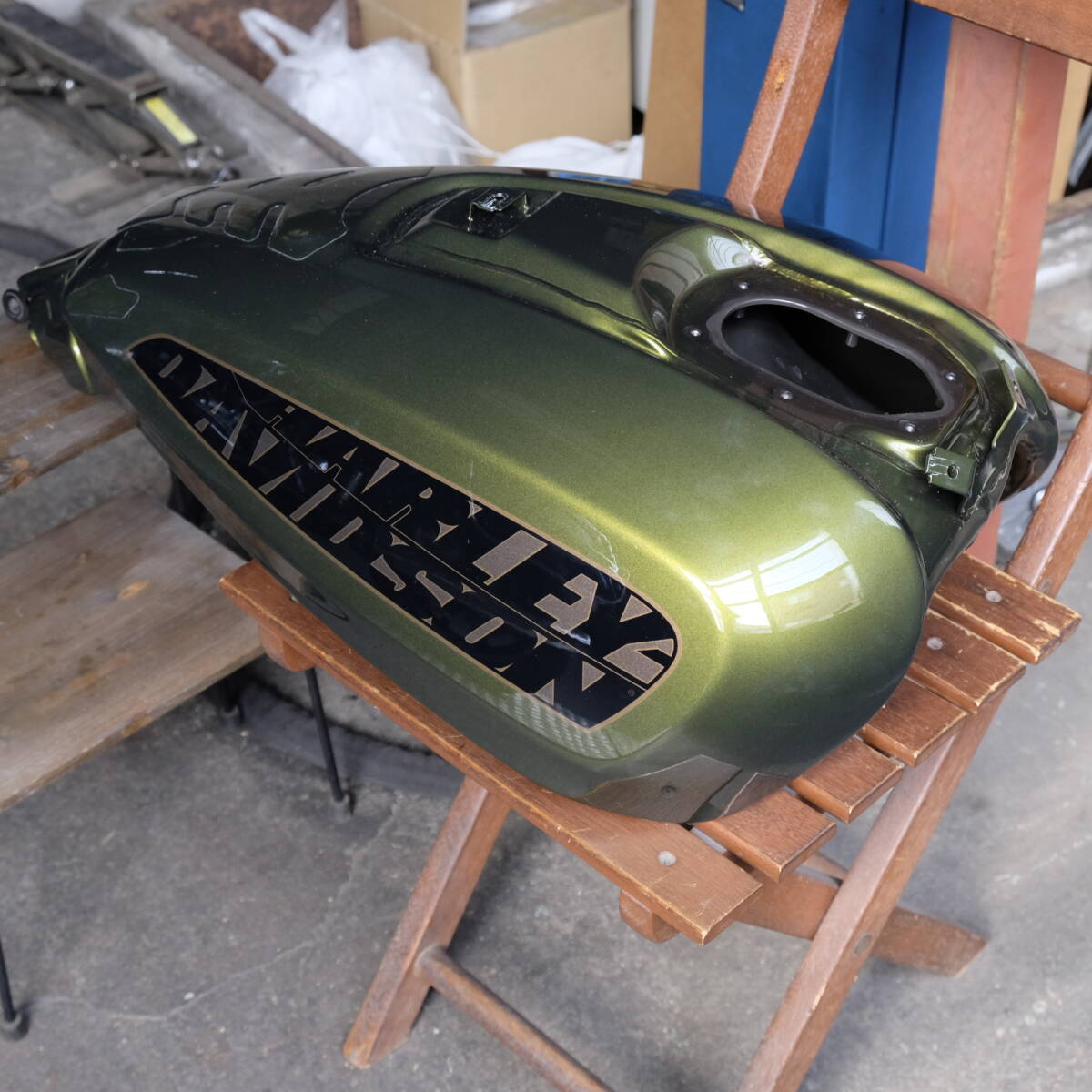 新品】新品 95~03 ボルトオン AMF レプリカ スポタン 75 Harley 