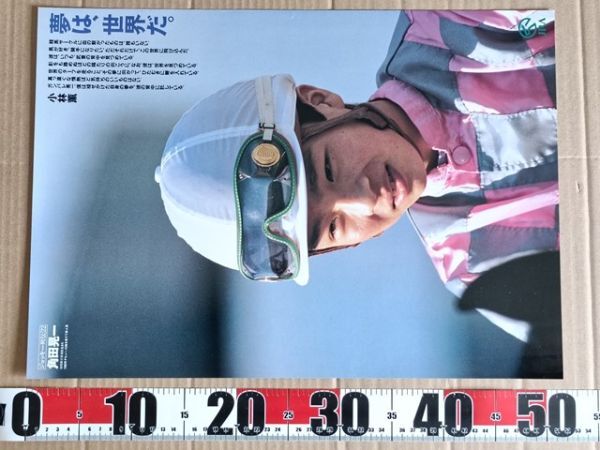 JRA ヒーロー列伝　エアグルーヴ　B3ポスター　競馬 JRAヒーロー列伝 ジョッキー列伝 ポスター 非売品 B3サイズ エア