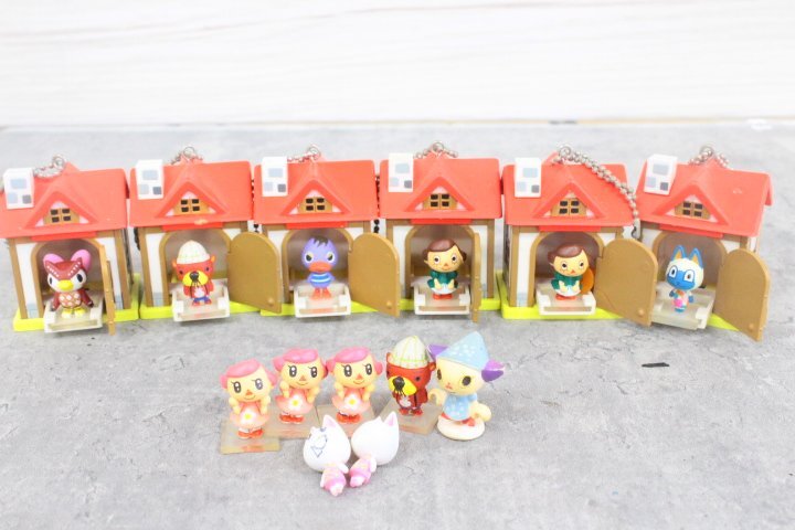 おいでよ どうぶつの森 フィギュアコレクション ハウスキーチェーン