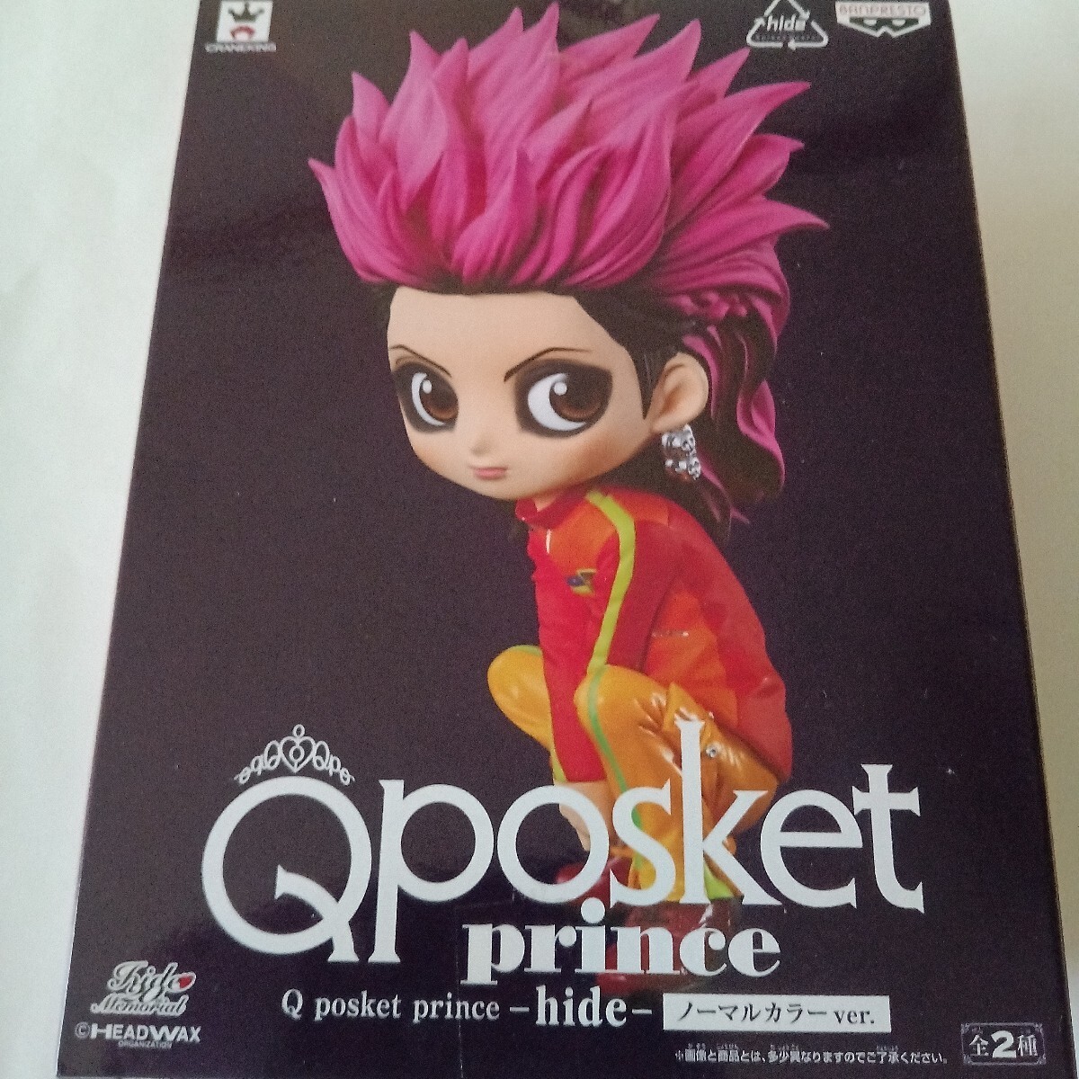 HIDE チェック柄 リペイント Qposket X JAPAN ヒデ フィギュア hide 