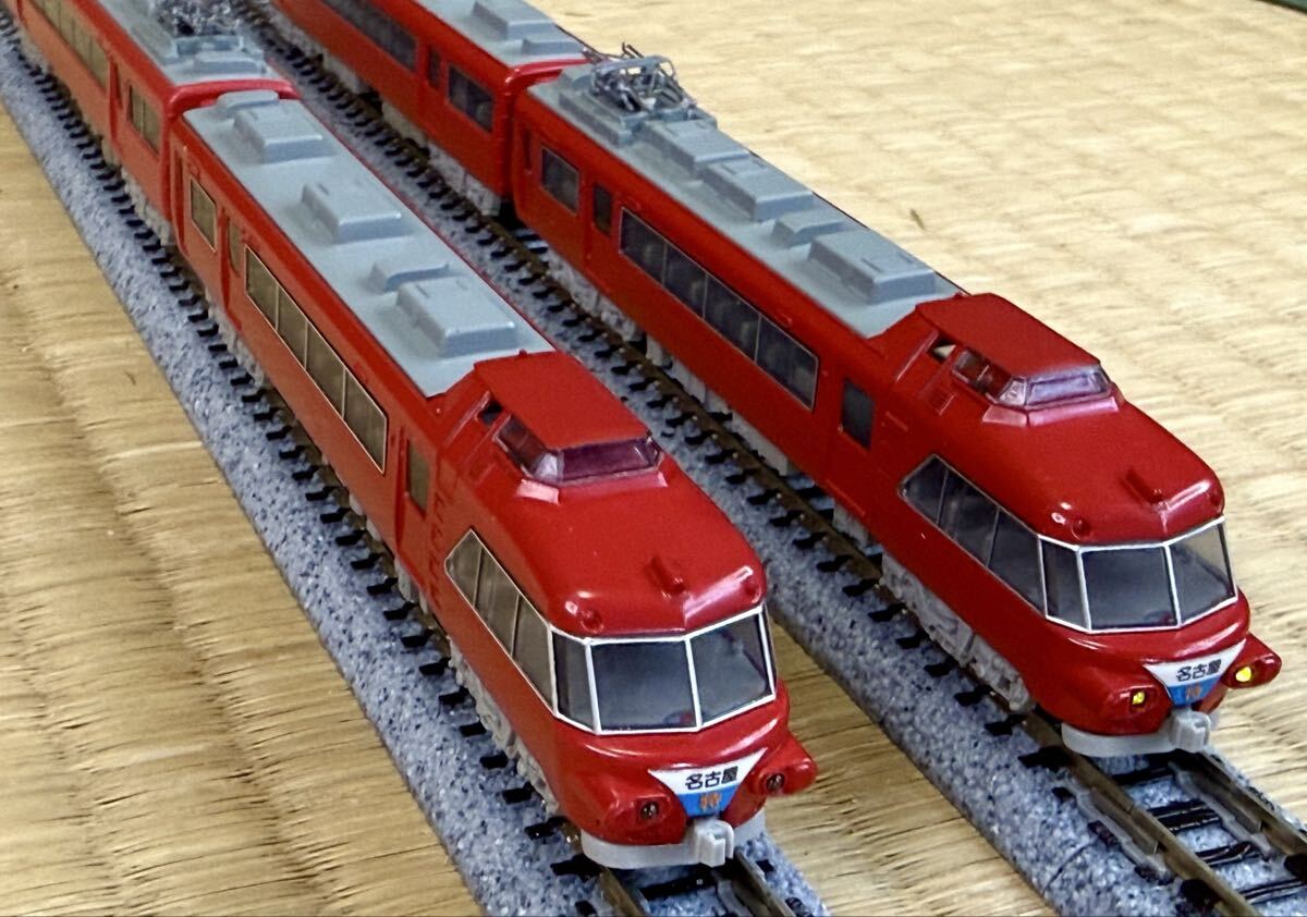 中古】名鉄 ミニチュア行先板 7000系/7500系 パノラマカー 名古屋鉄道
