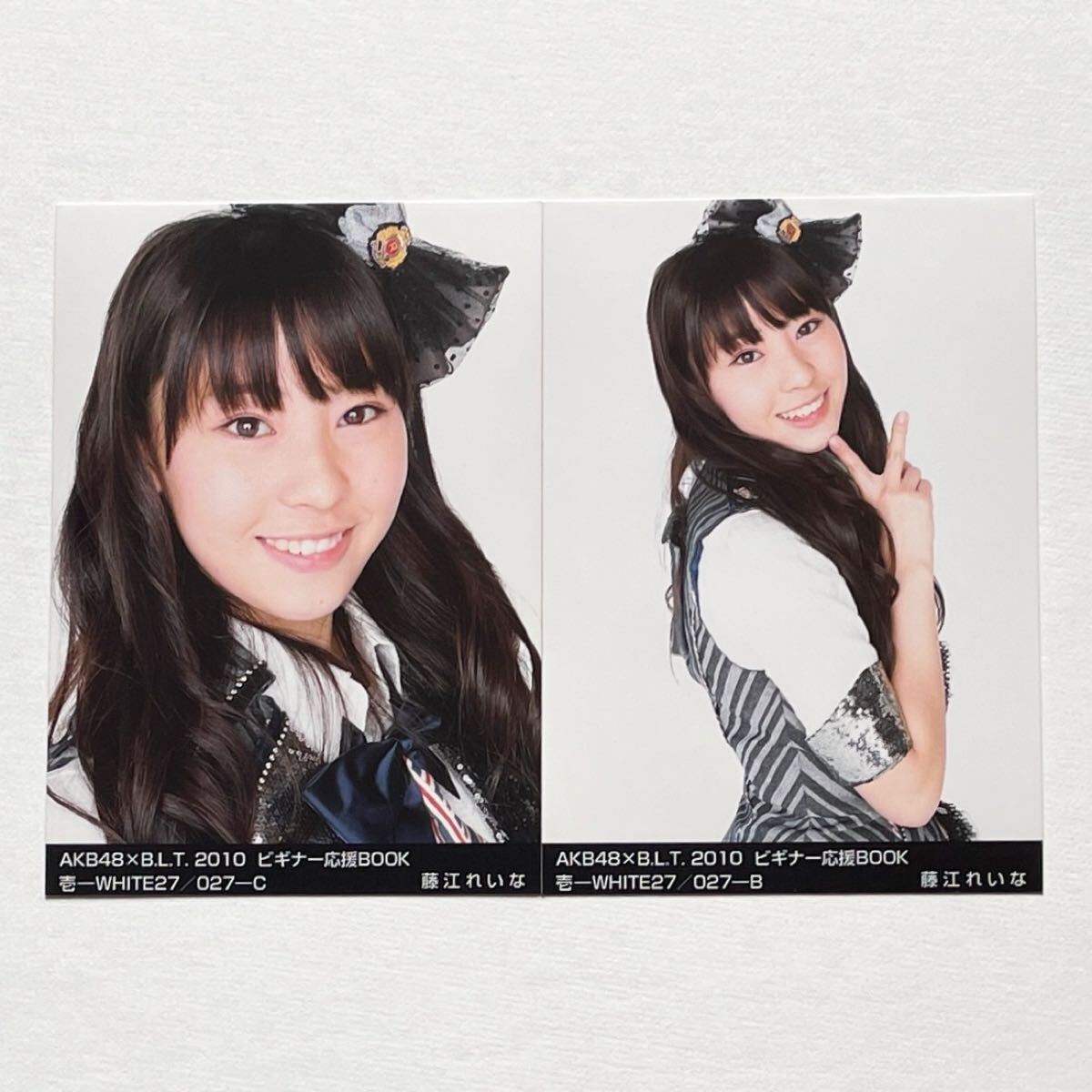 未使用に近い】NMB48 藤江れいな 生写真1枚 NMB48×B.L.T.2014 10 