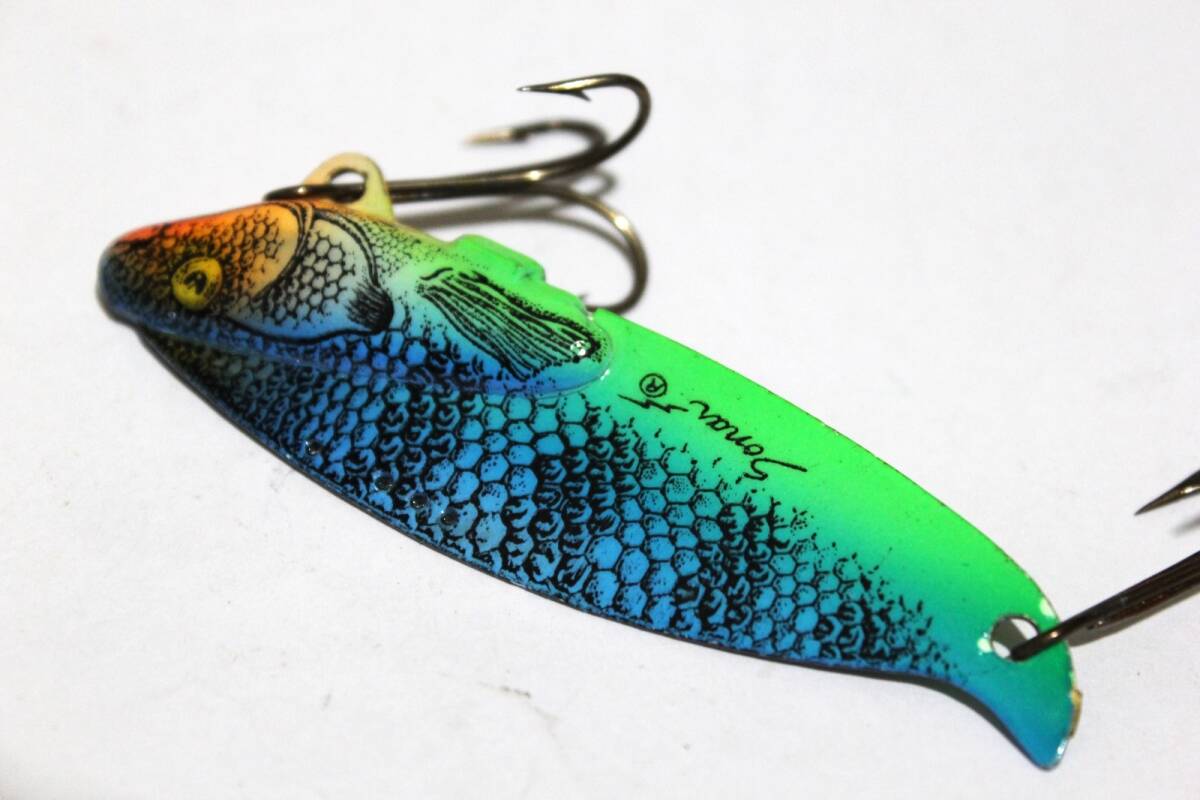 中古】heddon ヘドン オールド old ヘッドプラグ ナチュラルプリントの