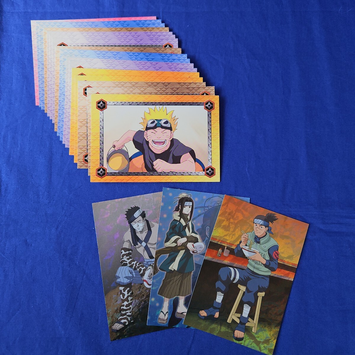 中古】NARUTO 相伝 画集 3冊 道 ペイントジャンプ 複製原稿 14枚 