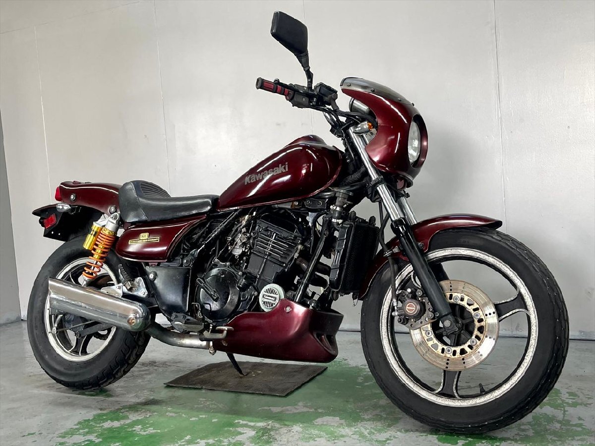 希少 純正 エリミネーター 250 SE el250a ビキニカウル 当時物 長野県☆エリミネーター250SE EL250A☆ビキニカウル!!アンダーカウル