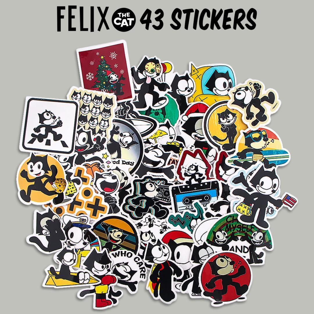 ハーフヘルメット。FELIX the CATステッカーカスタム。 世田谷ベース