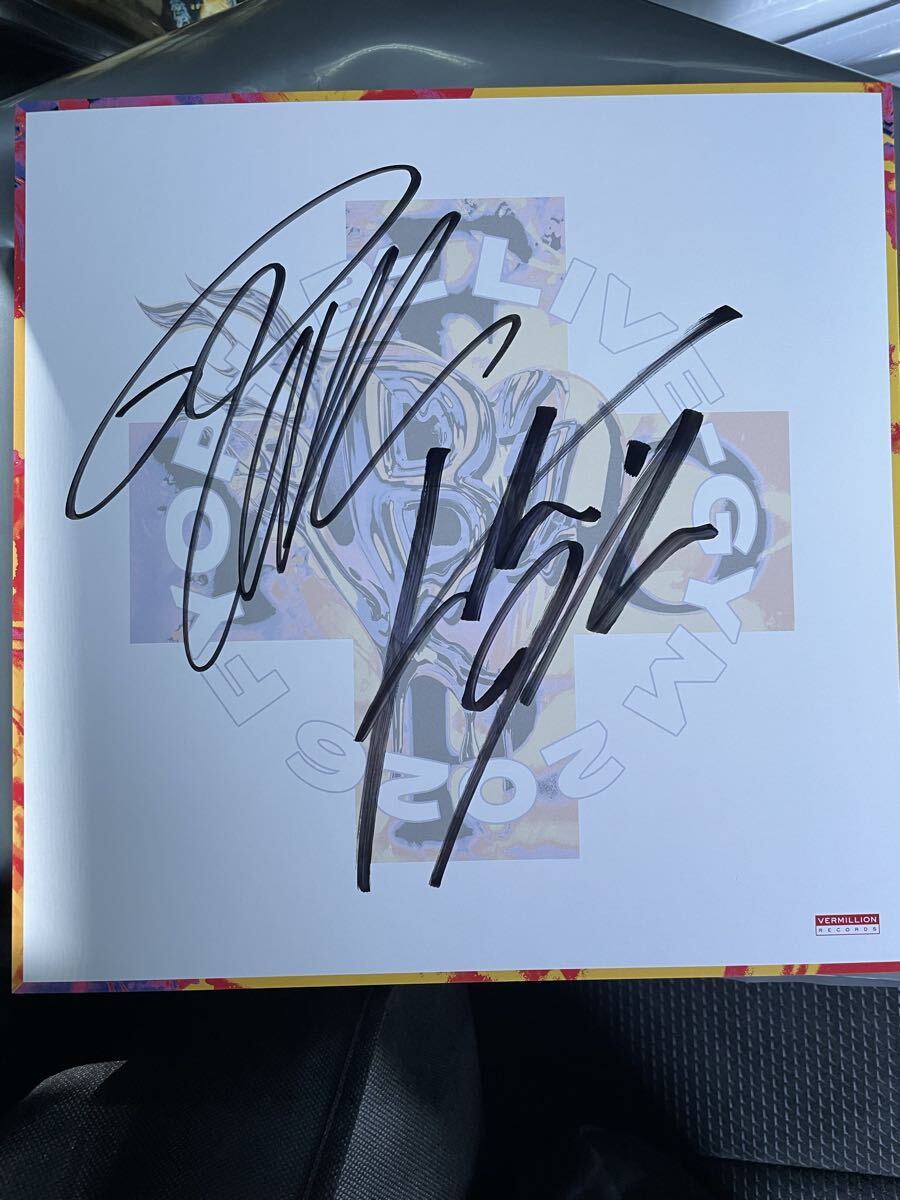 新品】B'z サイン B'z LIVE-GYM 2019 -Whole Lotta NEW LOVE- 会場限定