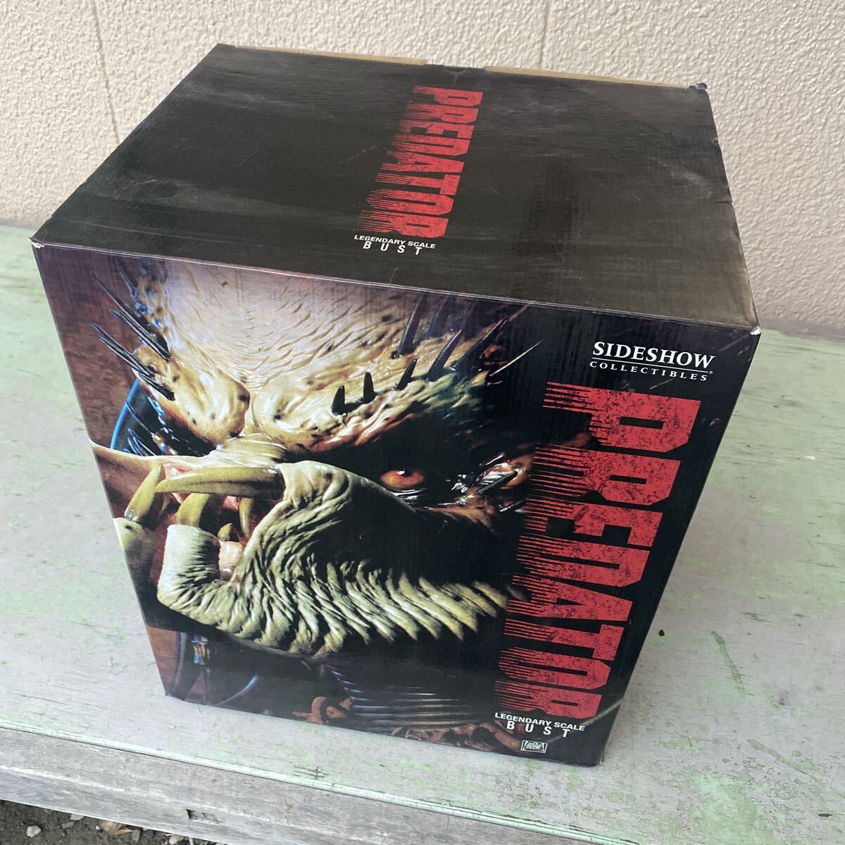 中古】限定 サイドショウ プレデター 1/1ヘッド スタチュー 完成品