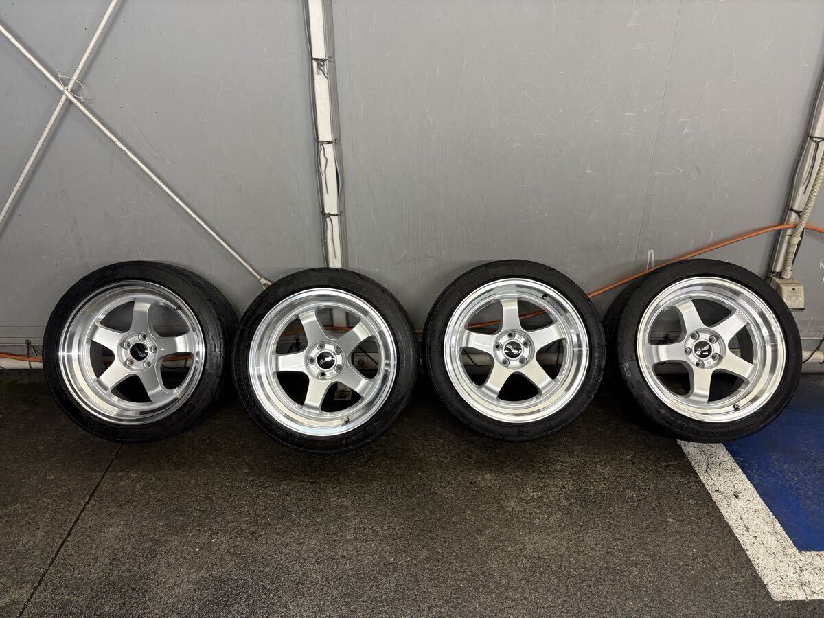 鍛造 RAYS VOLK RACING VR-G2 18インチ 5穴 120 18インチ ET45 8J 