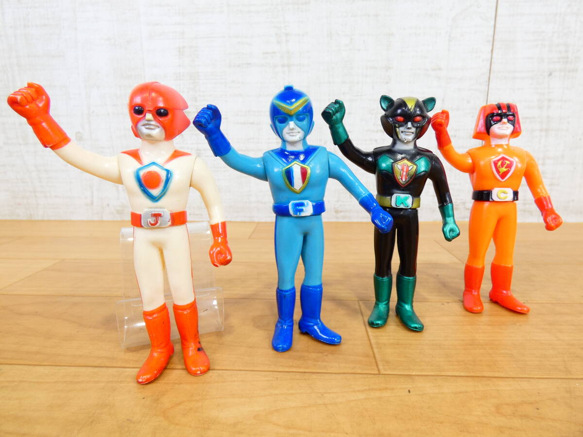 新品】レア物！未使用品！ポピー製 バトルフィーバーJ 5人の勇士