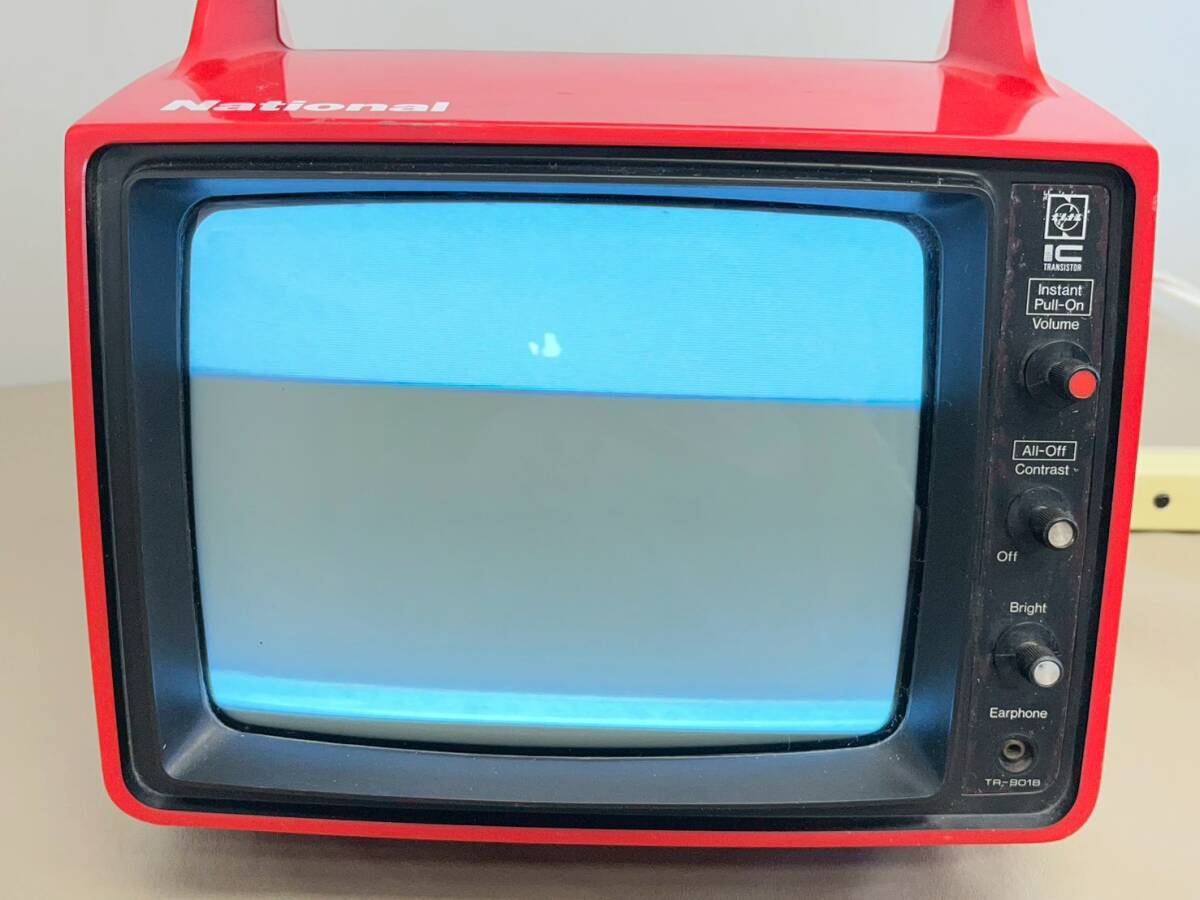 中古】昭和レトロ☆national☆ナショナル☆テレビ☆ブラウン管テレビの
