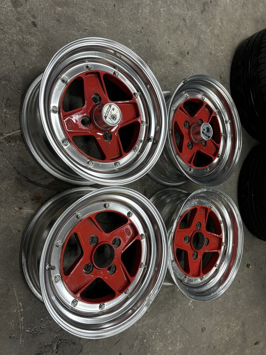 ロンシャン XR-4 12インチ 4.5J オフセット+38 PCD110 4穴 旧ダイハツ 