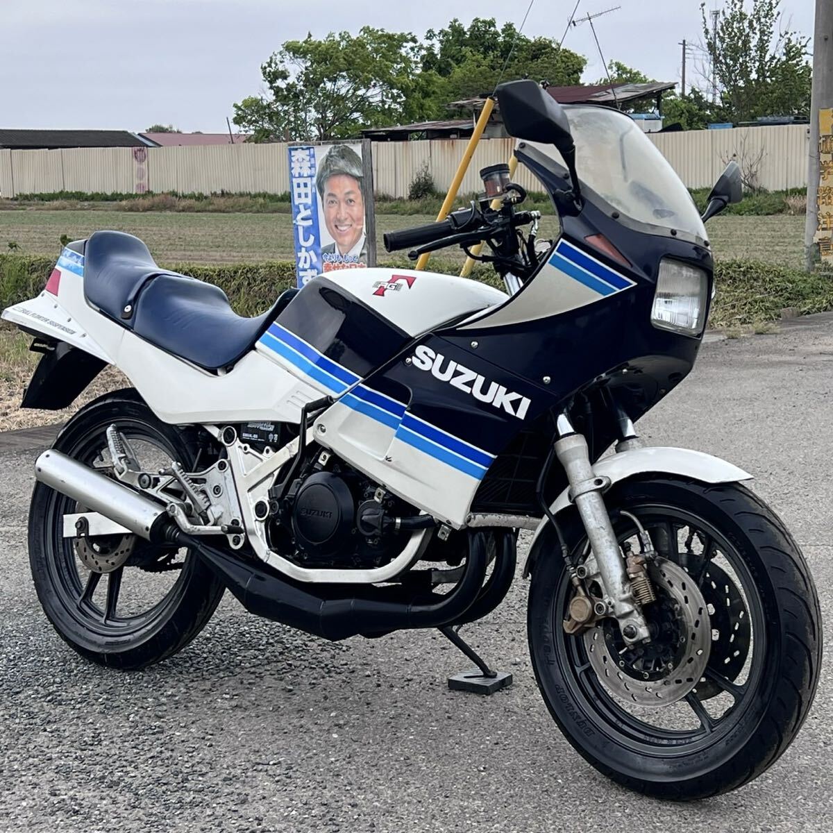 中古】SR400 SR500 ペイトン プレイス ハーフカウル kit (検 ビキニ