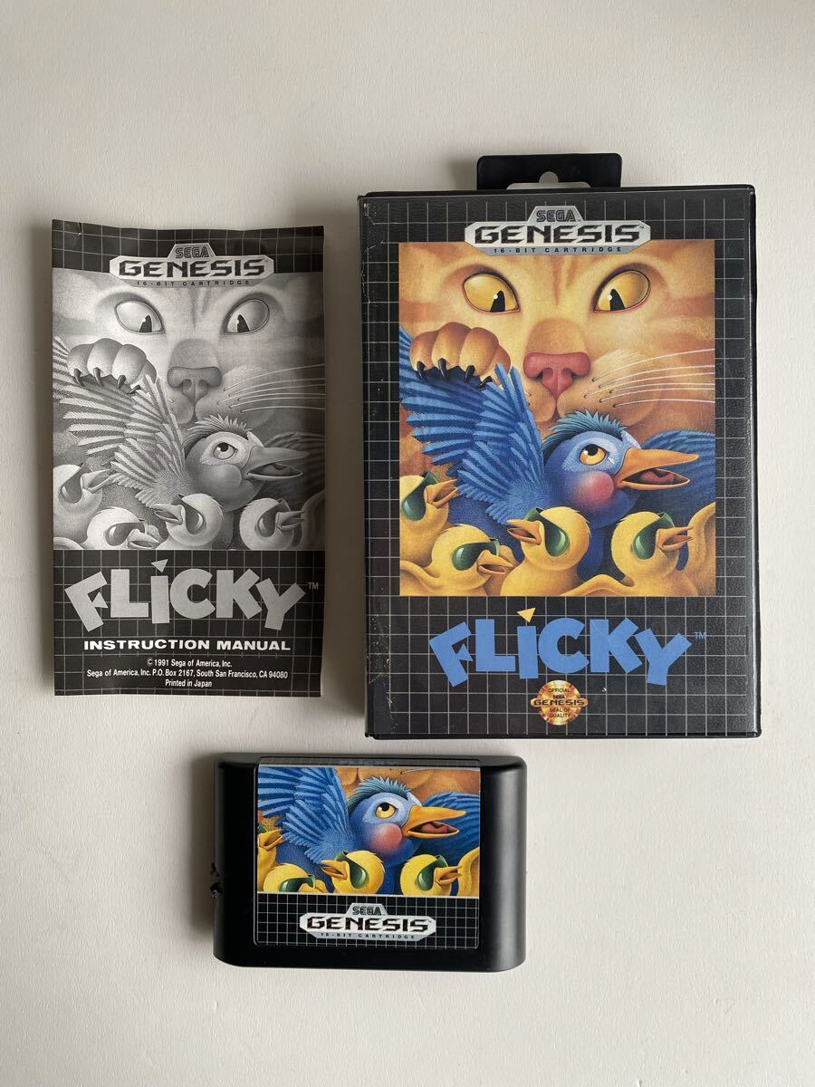 全体的に状態が悪い】MSX 『 FLICKY フリッキー 』 - SEGA -の落札情報