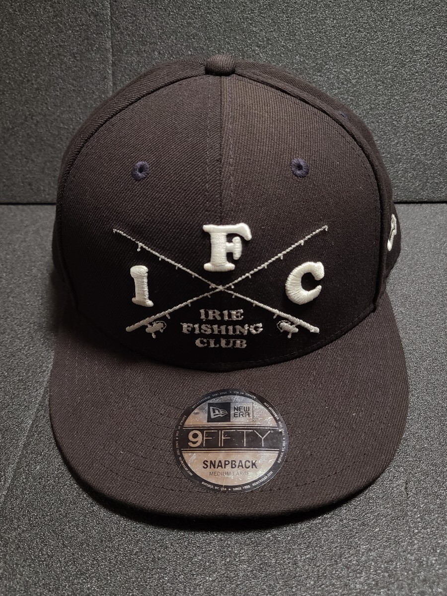 美品NEW ERAコラボIRIE FISHING CLUBクロスロッド キャップ アイリー