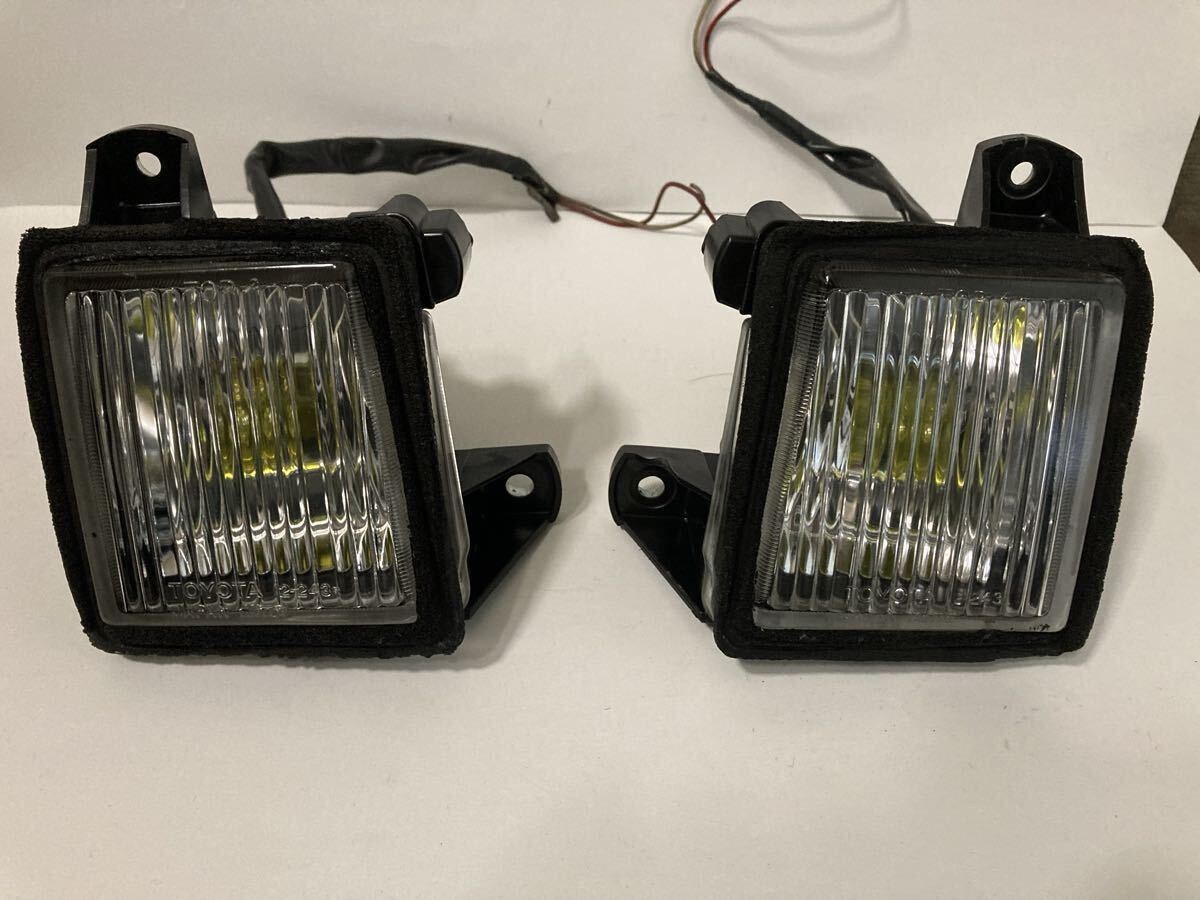 新品】トヨタ純正 オートカバー フォグランプ イエロー GX71 GX61 AE86
