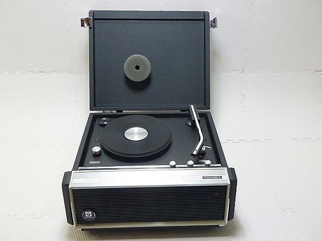 NATIONAL FM/AM ラジオ レコードプレーヤー スピーカー付き SC-220